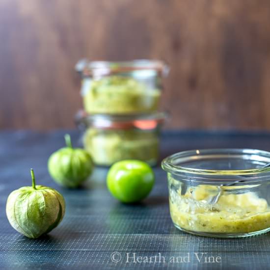 Roasted Tomatillo Salsa