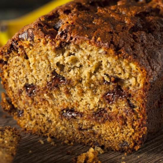 Chocolate and Banana Bread