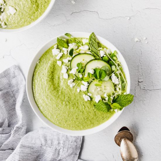 Cucumber Mint Gazpacho