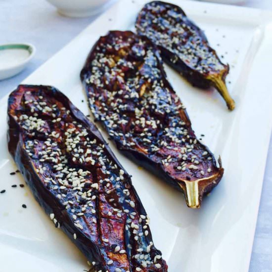 Miso aubergines