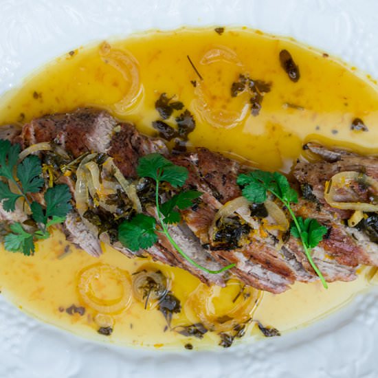 Pork Tenderloin à l’Orange