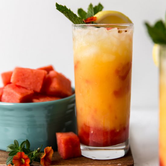 Watermelon Tequila Sunrise