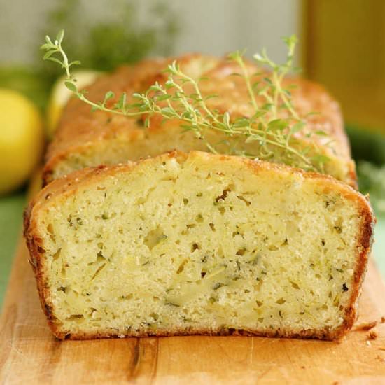 Lemon Zucchini Bread w/Olive Oil