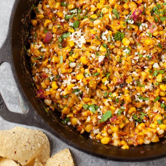 The Best Mexican Street Corn Dip