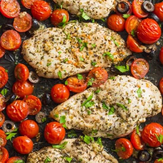 Baked Italian Chicken