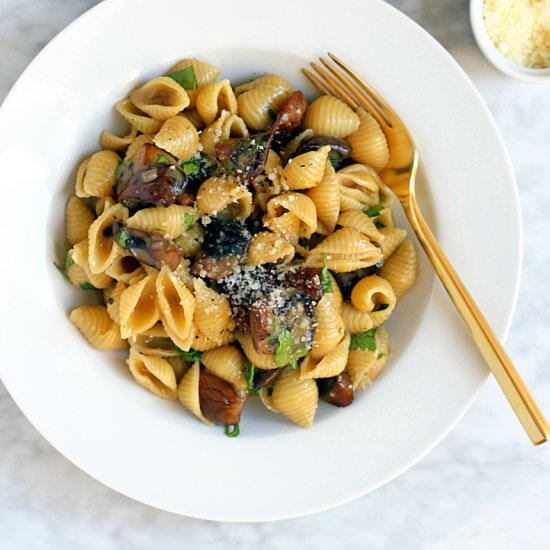Mushroom Carbonara