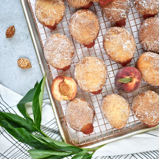 Peach Jelly Donuts