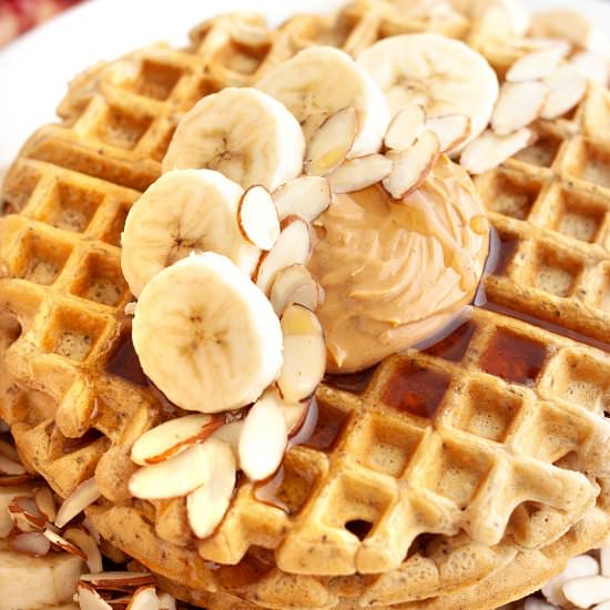 Easy Vegan Waffles