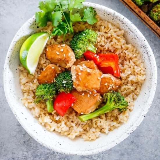 Sheet Pan Asian Chicken