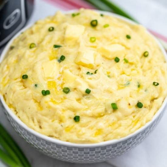 Slow Cooker Mashed Potatoes