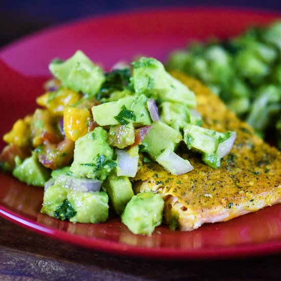 Avocado & Mango Salsa