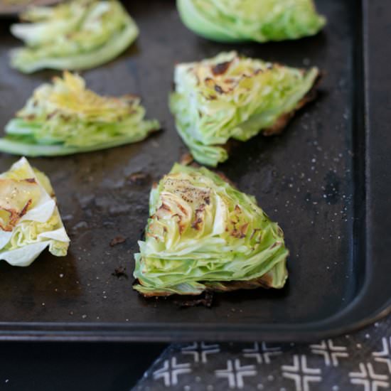 Roasted Cabbage | Keto Side Dish