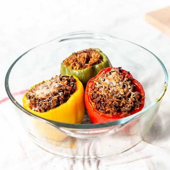 Stuffed bell peppers