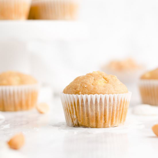 Healthy Hawaiian Muffins