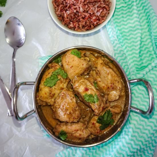 5 ingredient Easy Chicken Curry