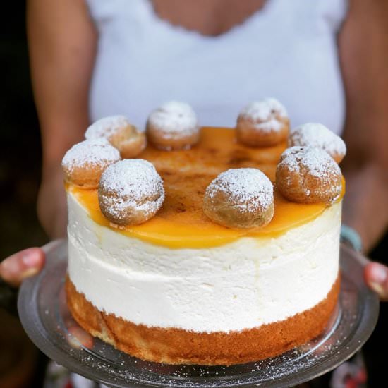 WHISKY ICE CREAM CAKE