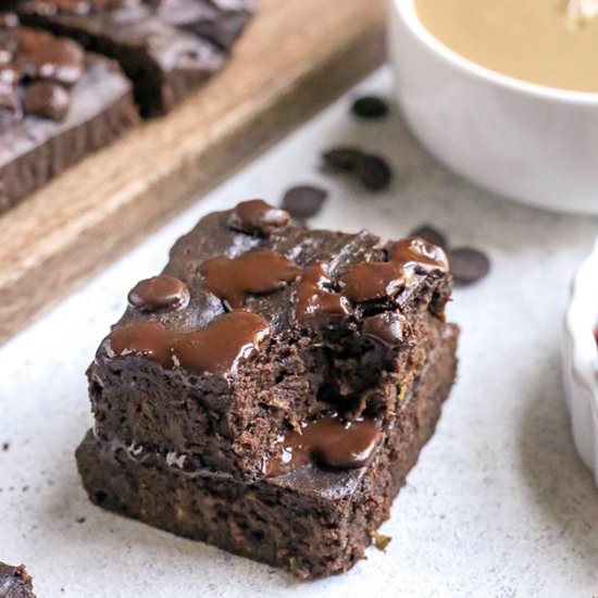 Paleo Nut Free Zucchini Brownies