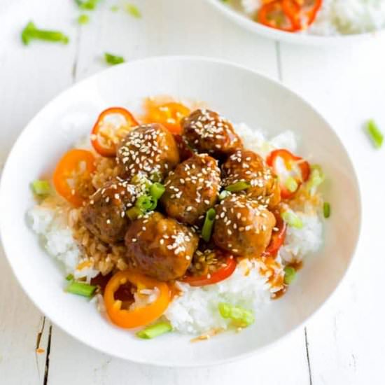 Sweet and Sour Meatballs