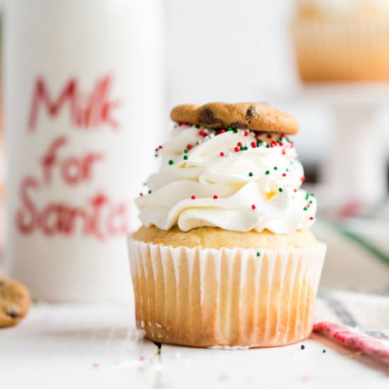 Cookie Dough Cupcakes