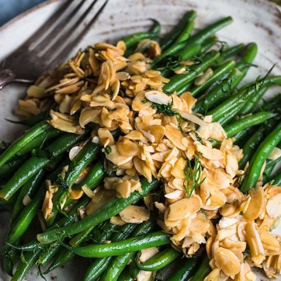 Green Bean Almondine