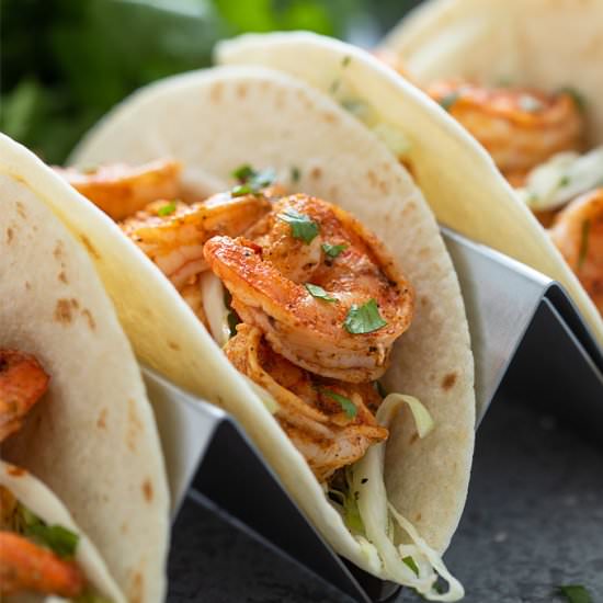 shrimp tacos