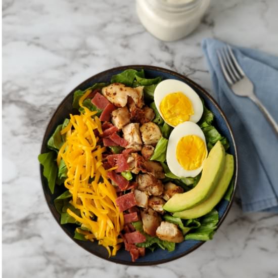 Keto Chicken Cobb Salad