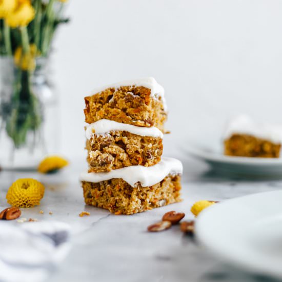 Carrot Cake Blondies