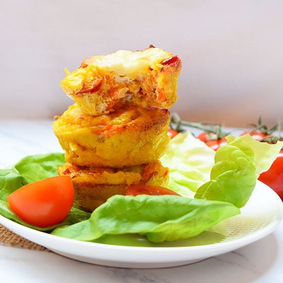 Mozzarella Egg Muffins