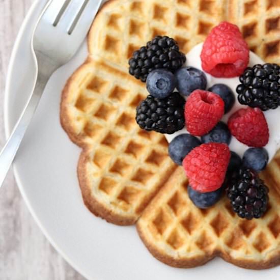 Nordic Buttermilk Waffles