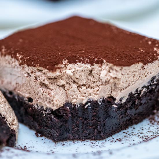 Chocolate Mousse Brownies
