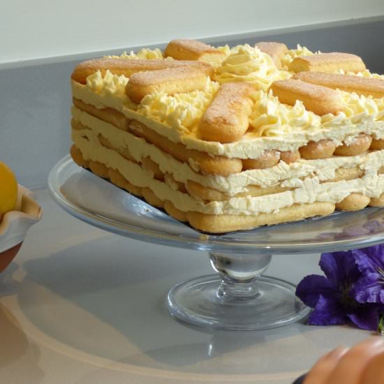 Lemon Icebox cake