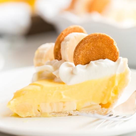 Banana Pudding Pie