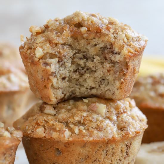 Brown Sugar Banana Muffins