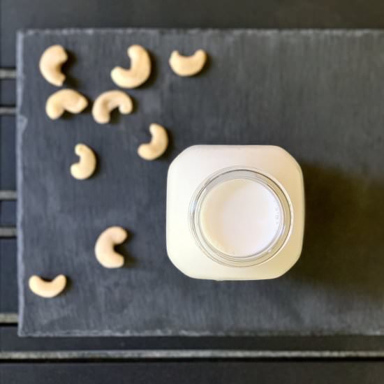 Creamy Homemade Cashew Milk