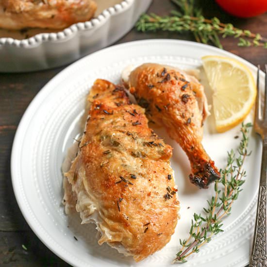 Paleo Air Fryer Whole Chicken