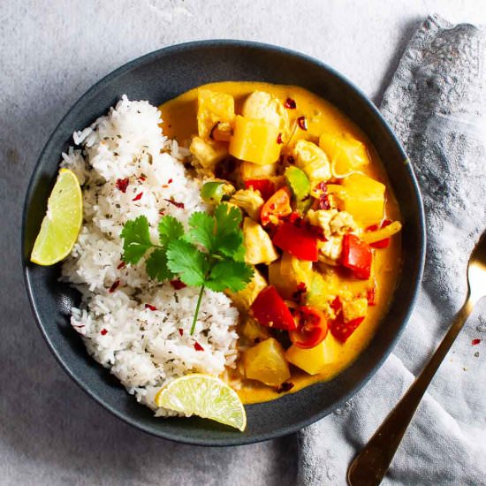 Pineapple Chicken Curry