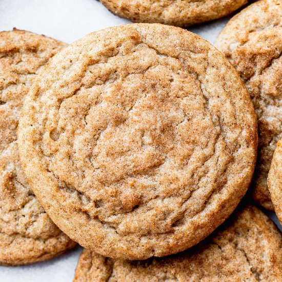 Maple Snickerdoodles