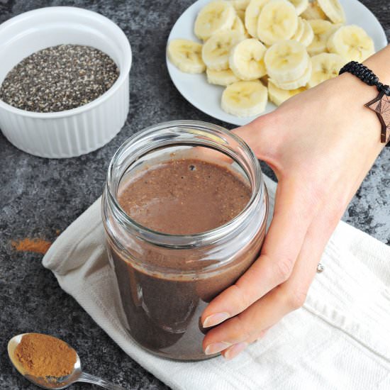 Chocolate Cocktail with Chia