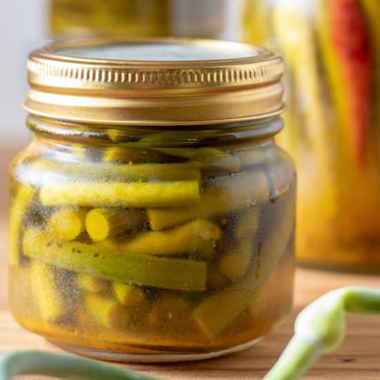 Pickled Garlic Scapes