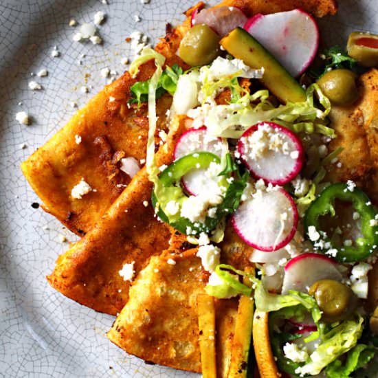 Red Chile Enchiladas