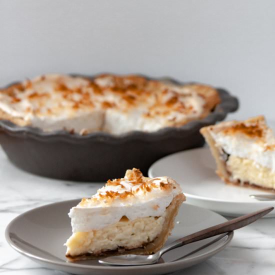 Chocolate Coconut Cream Pie