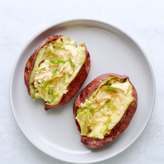 Sweet Potatoes with Miso Butter
