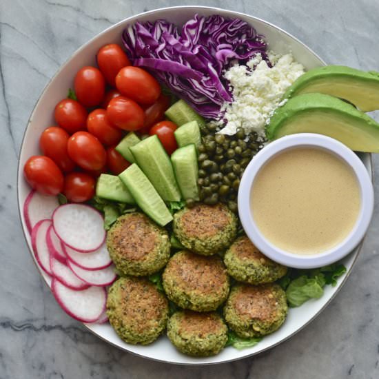 BAKED FALAFELS FROM MIX BEAN/LENTIL