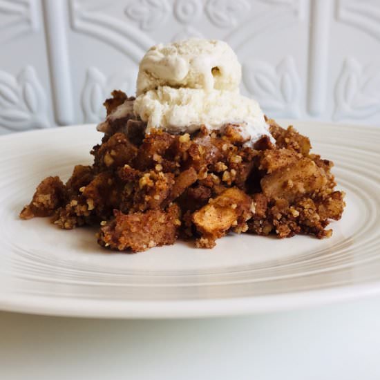 Vegan Apple Crumble