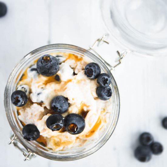Blueberry Overnight Oats