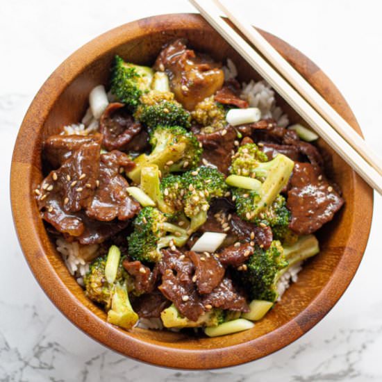 Instant Pot Beef and Broccoli