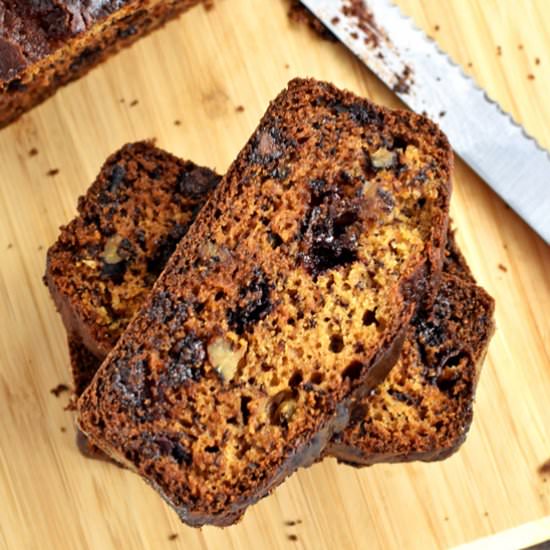 GF Chocolate Chip Banana Bread