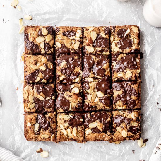 Gluten Free Almond Cookie Bars