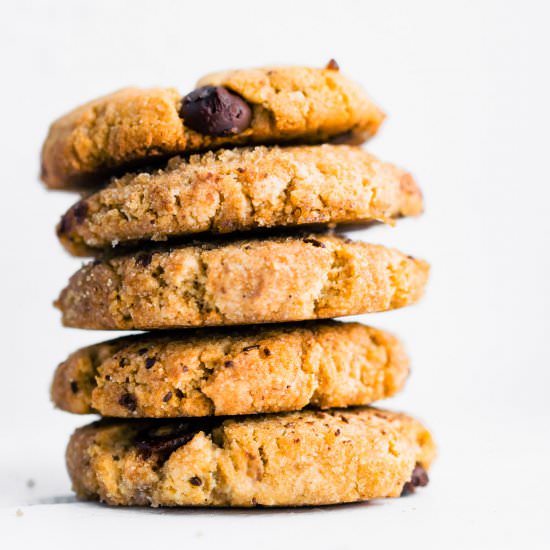 Almond Flour Cookies (Vegan, Paleo)