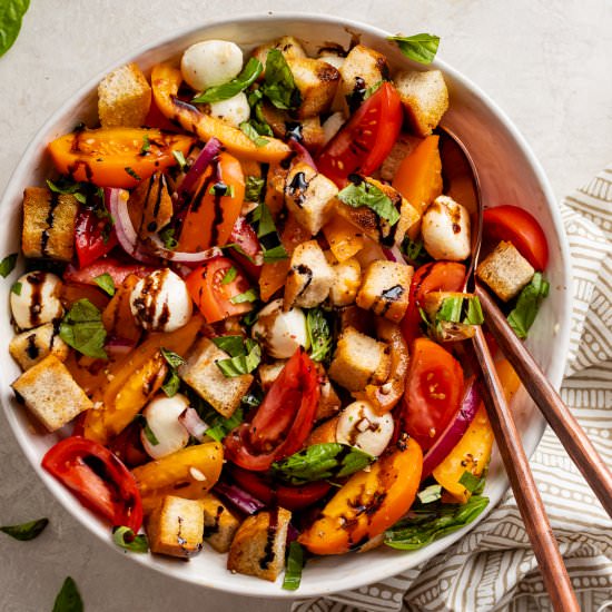 Marinated Mozzarella Panzanella